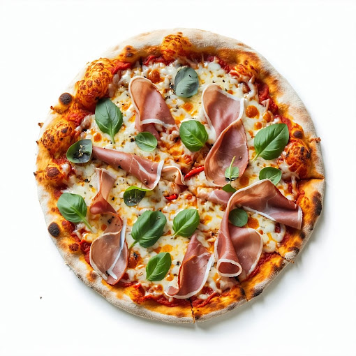 Pizza servita